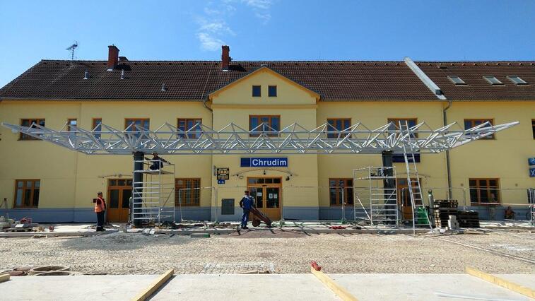 Portikus und weitere Besonderheiten in Chrudim