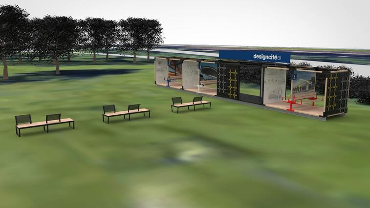 Design+kilometry na festivalu Landscape v Ostravě