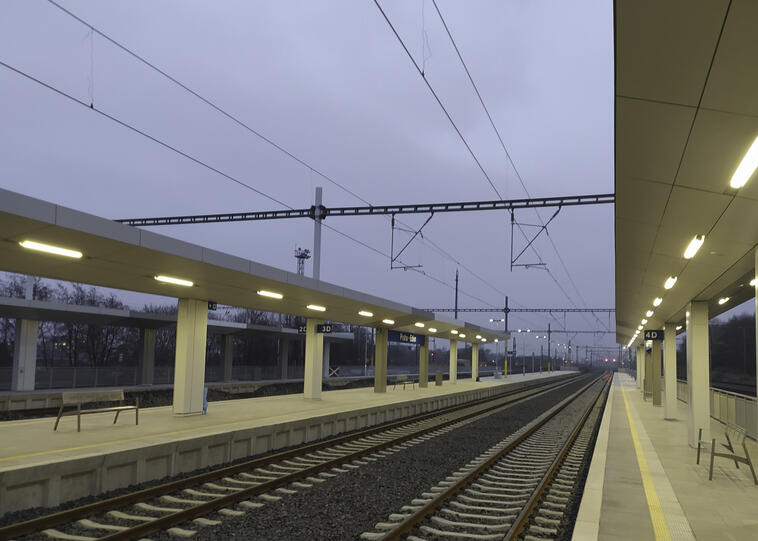 V Edenu už staví vlaky, pracujeme ale dál